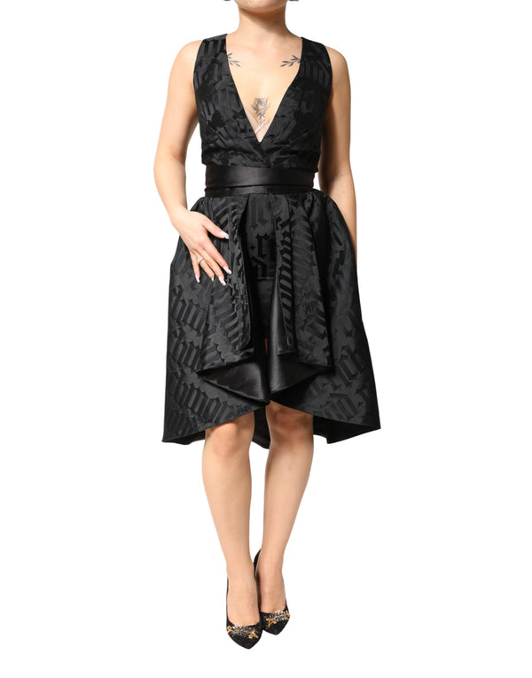 John Richmond 70% Viscose 30% Elastane dress in black