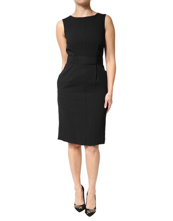 Dolce & Gabbana 66% Acetate 31% Viscose 3% Elastane dress in black