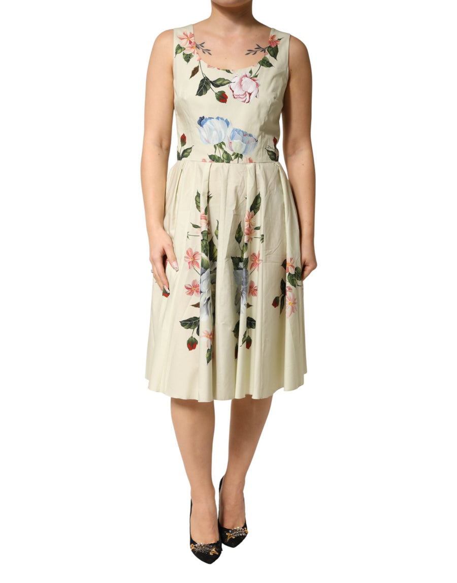 Dolce & Gabbana 100% Cotton dress in beige