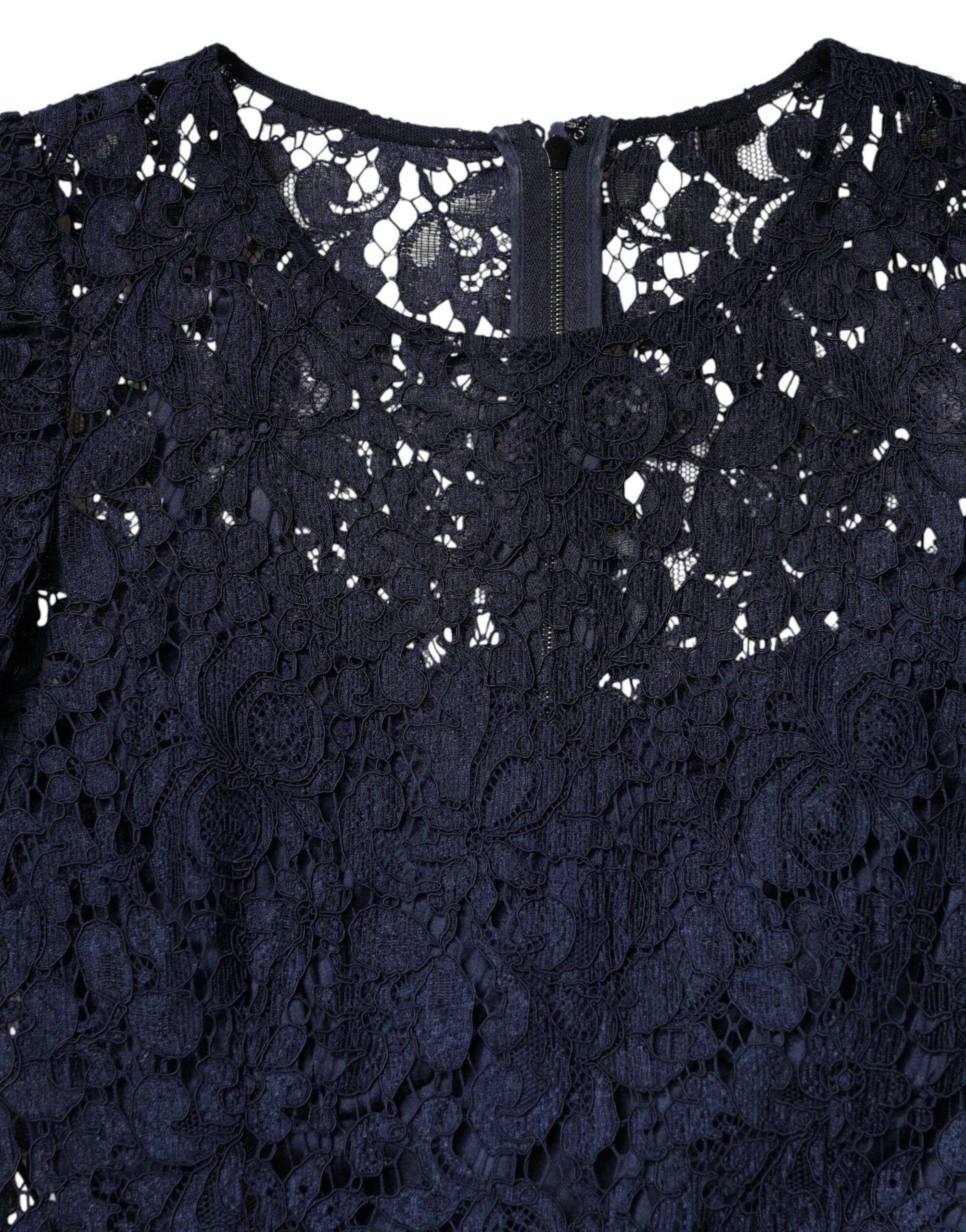 Dolce & Gabbana 45% Cotton dress in blue — view 7