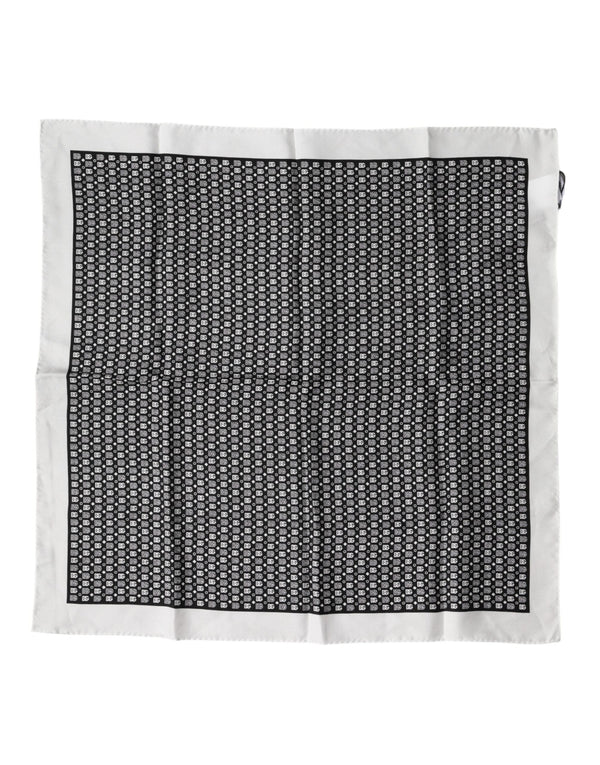 Dolce & Gabbana 100% Silk scarf in black