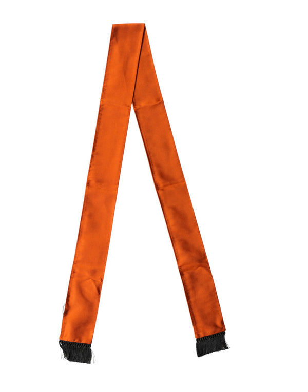 Dolce & Gabbana 100% Silk scarf in orange