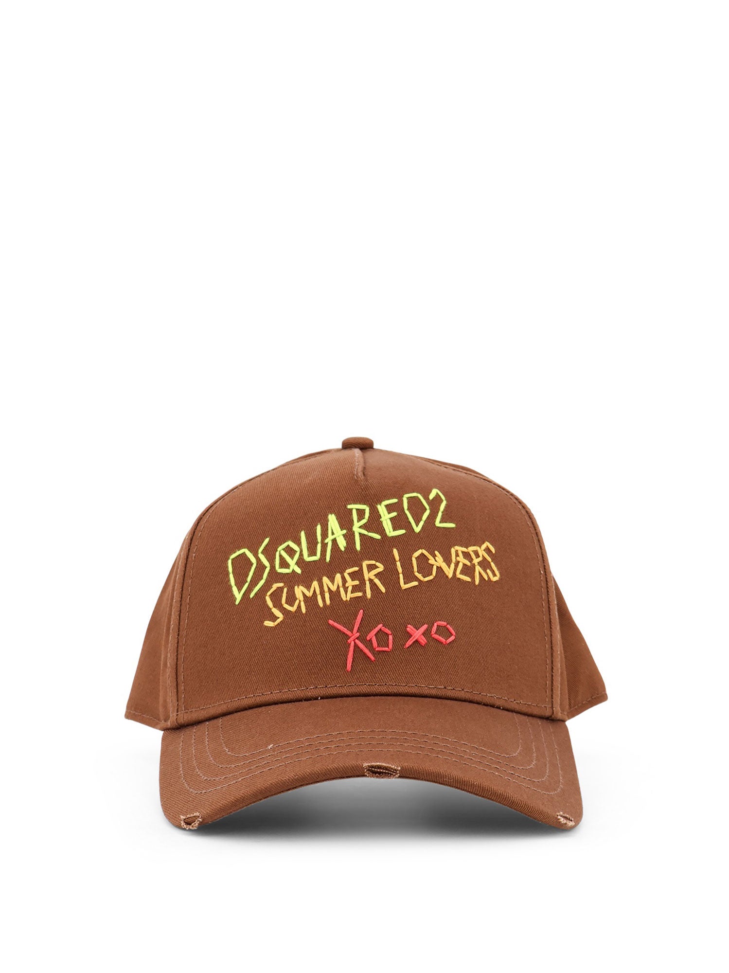 Dsquared2 Hats Brown Cotone
