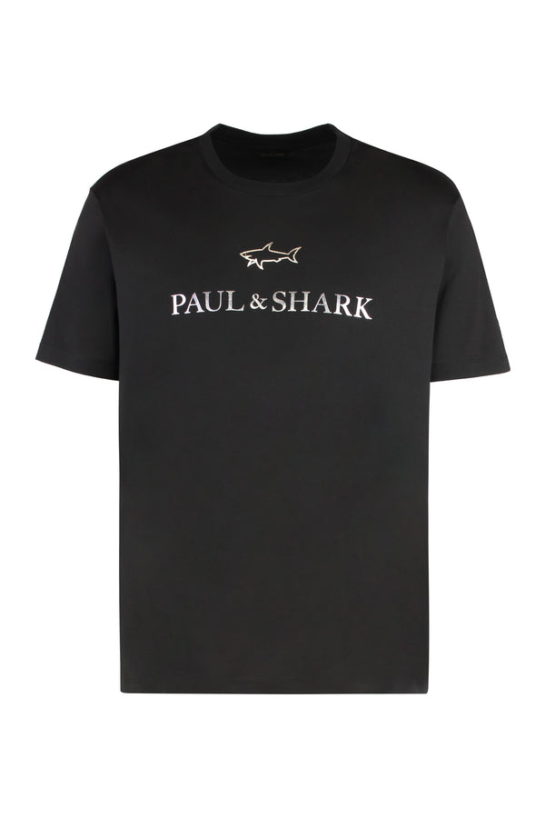 Logo Cotton Jersey T-Shirt Black T-shirts