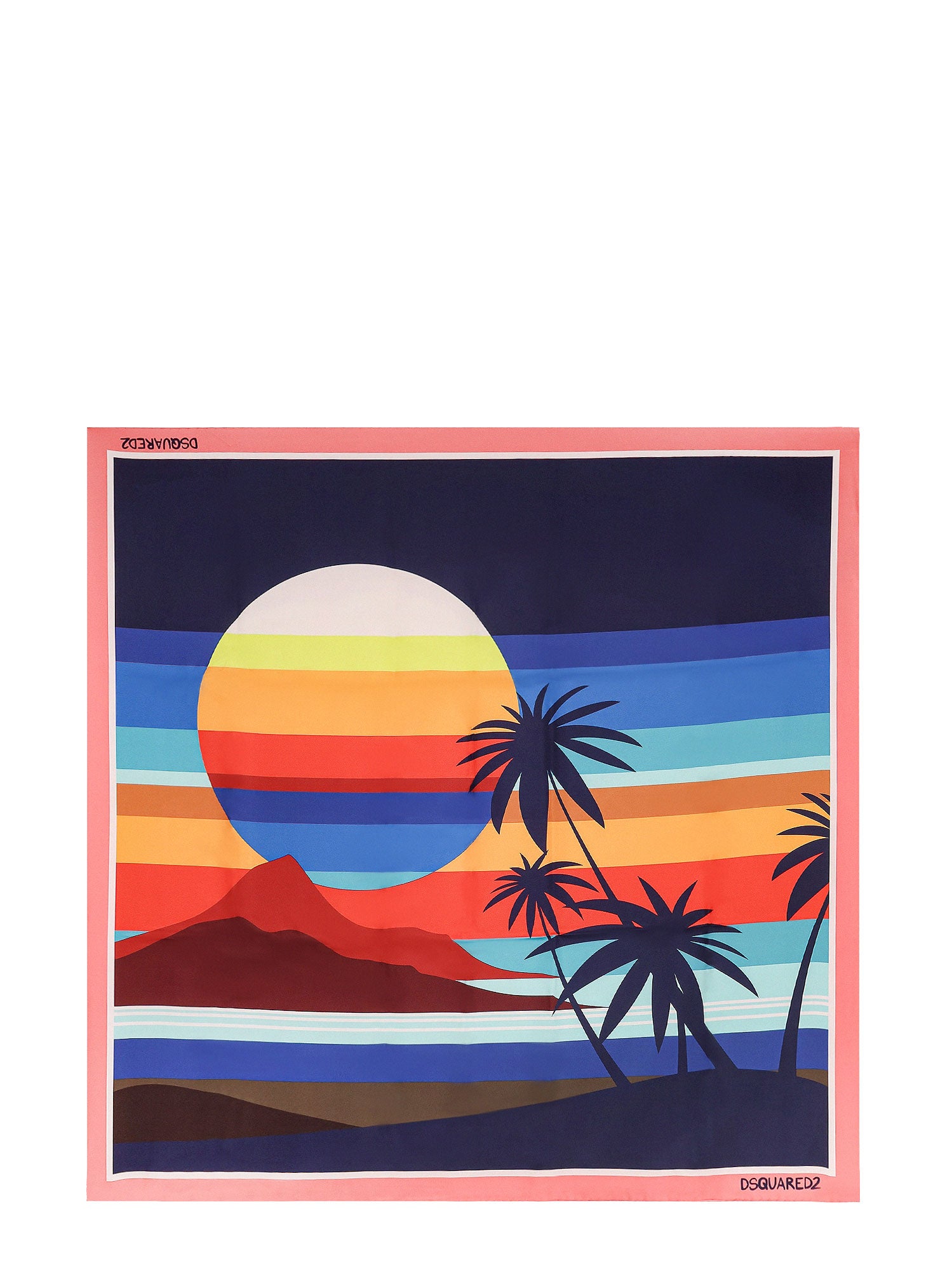 Dsquared2 Scarfs Multicolour Seta