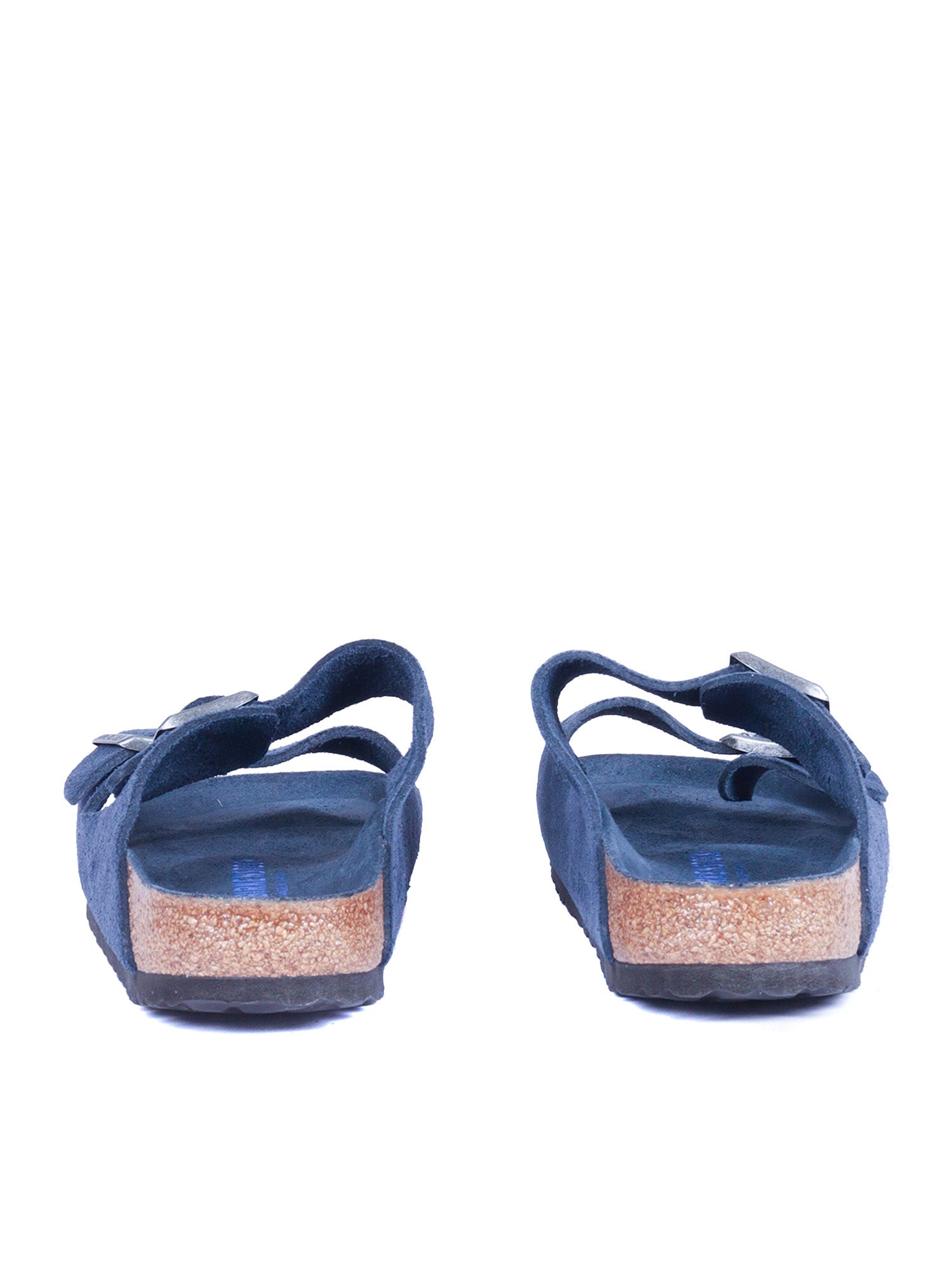 Arizona Sfb New Navy Tonal, Suede Leather Blue Sole In Eva Sandal