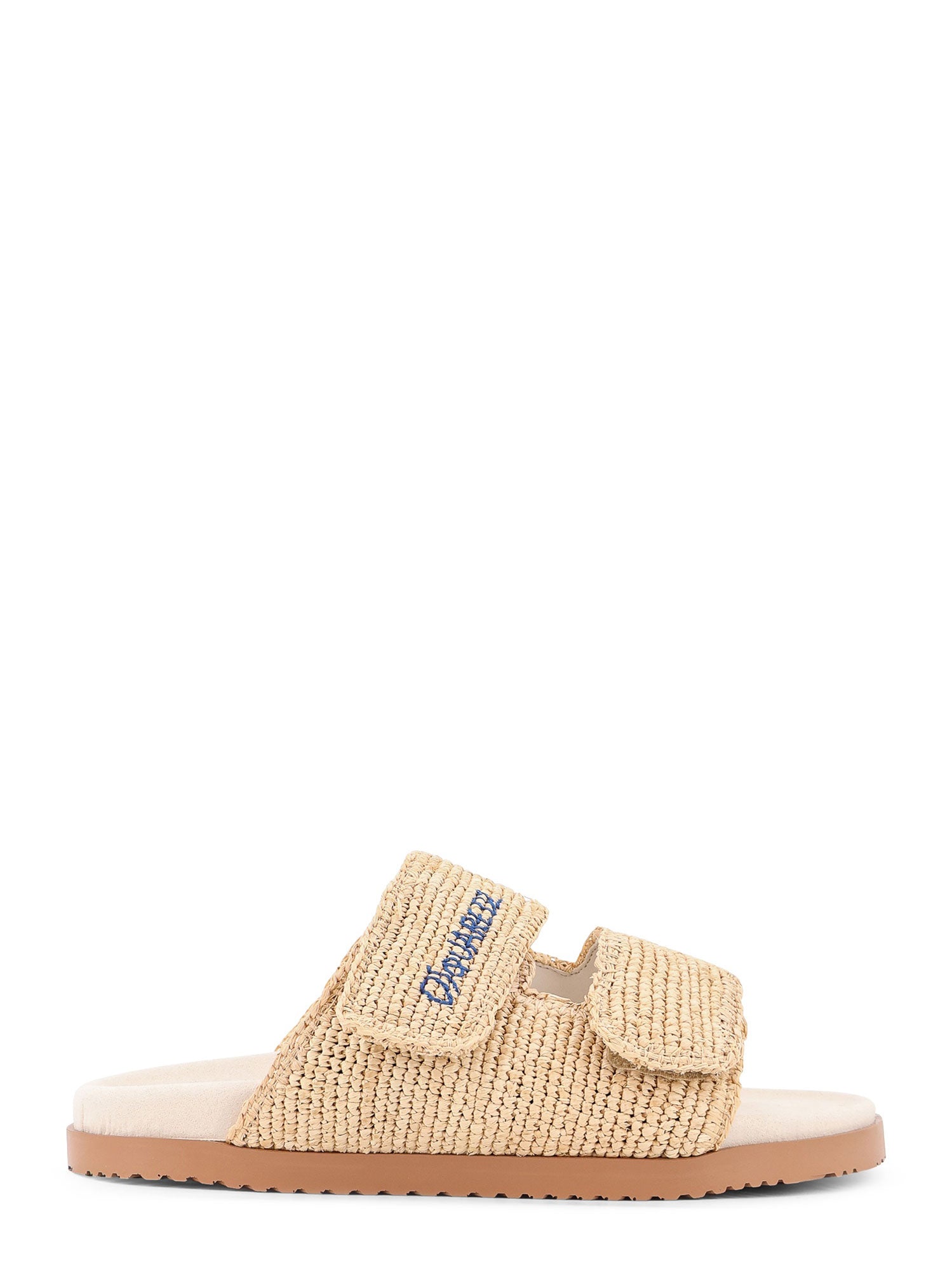 Dsquared2 Sandals Blue Raffia