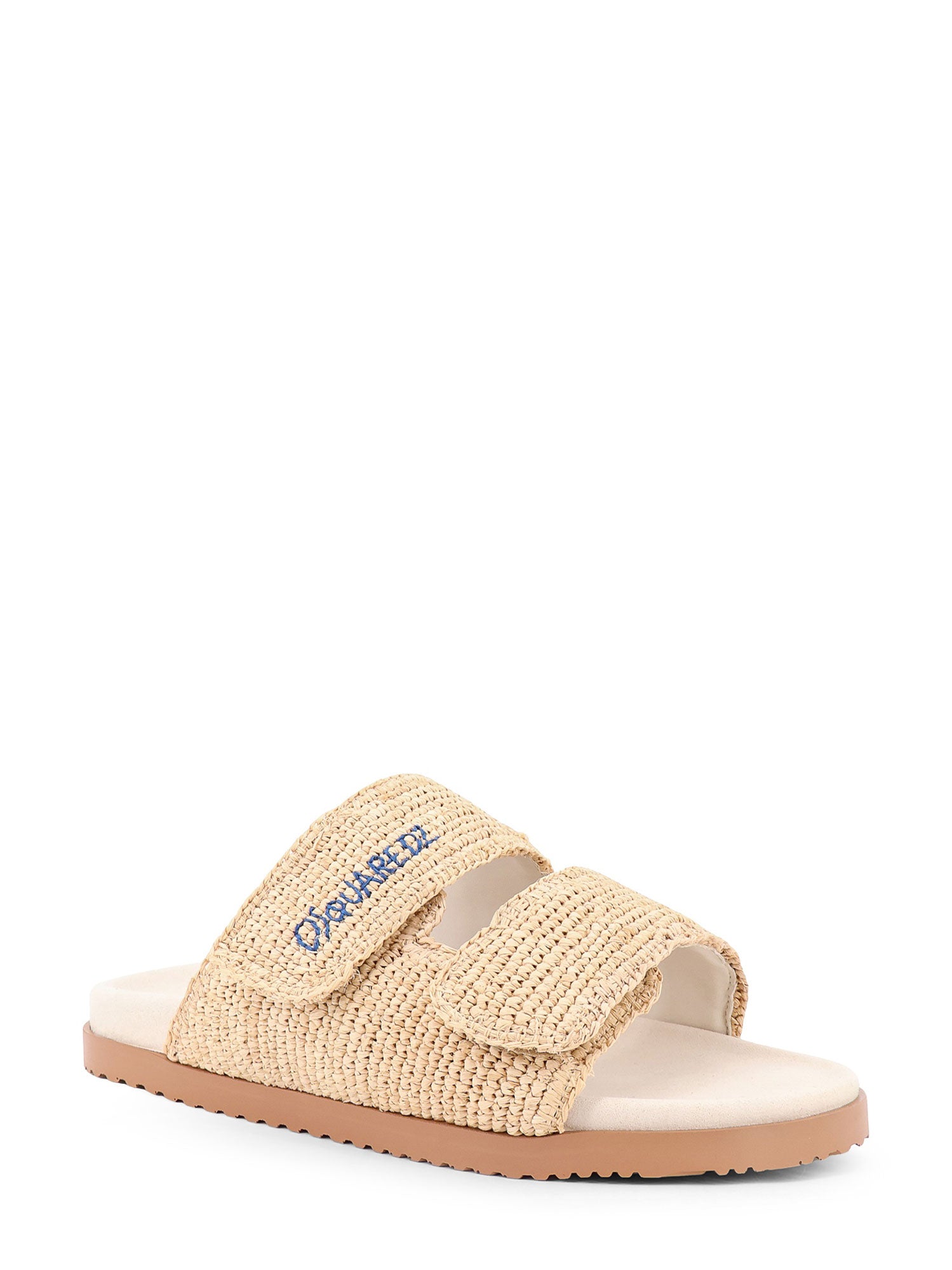 Dsquared2 Sandals Blue Raffia