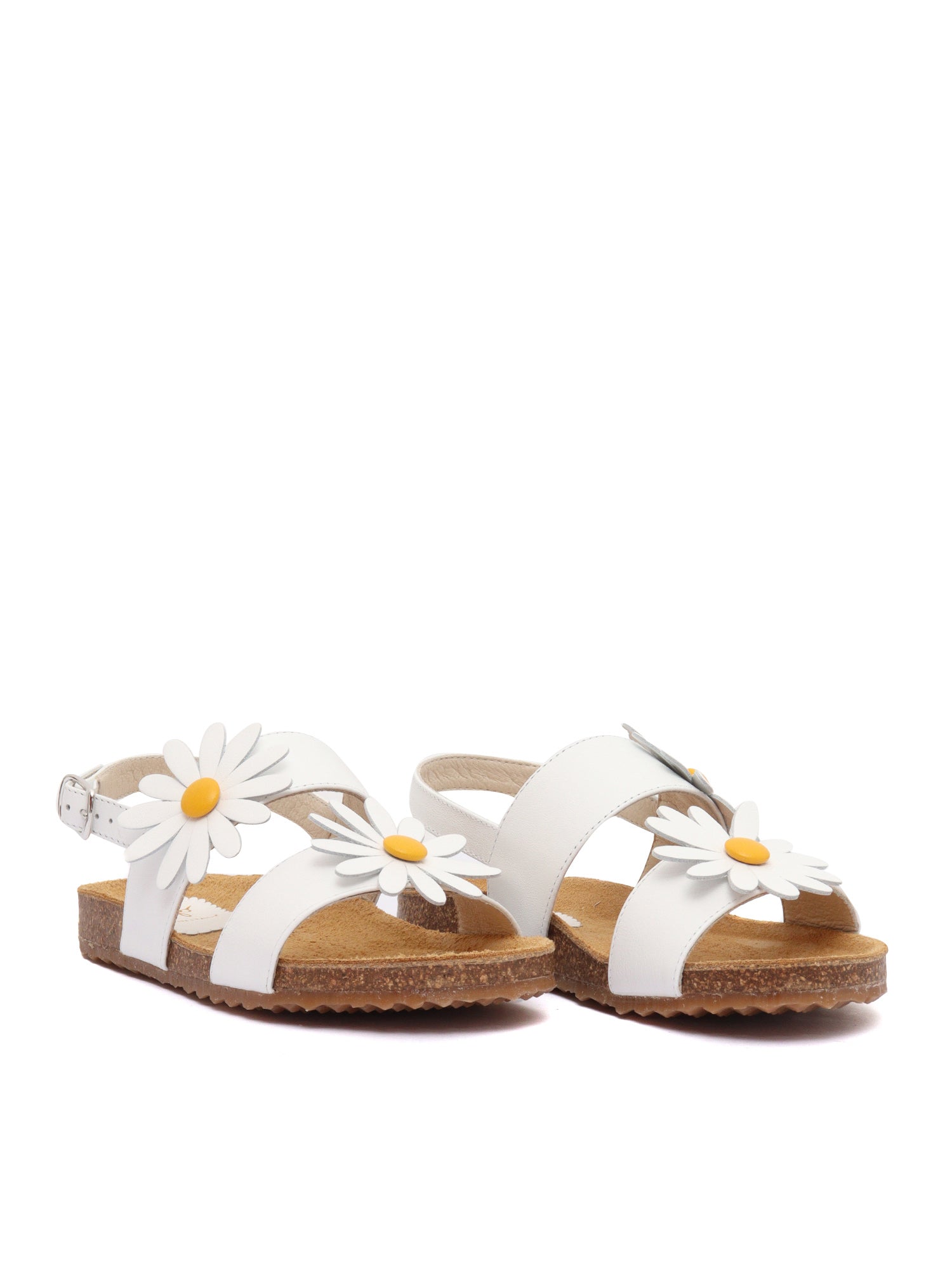 FLOWER JUNIOR SALDALS White Sandal