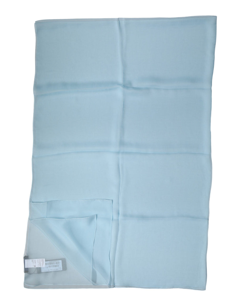 Dolce & Gabbana 100% Silk scarf in blue