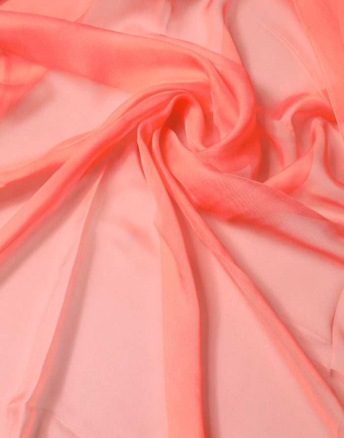 Dolce & Gabbana 100% Silk shawl in pink — view 2