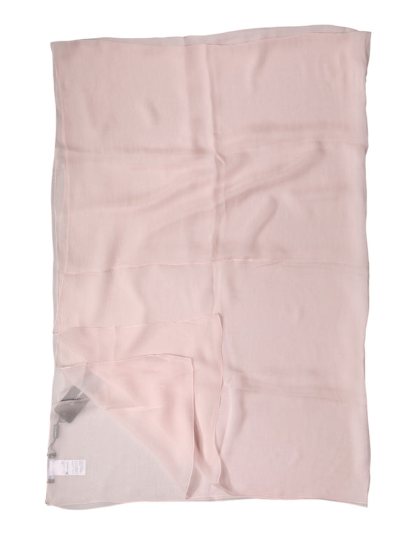 Dolce & Gabbana 100% Silk shawl in pink