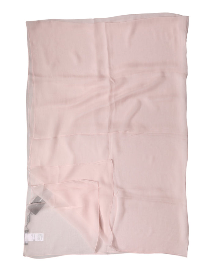 Dolce & Gabbana 100% Silk shawl in pink