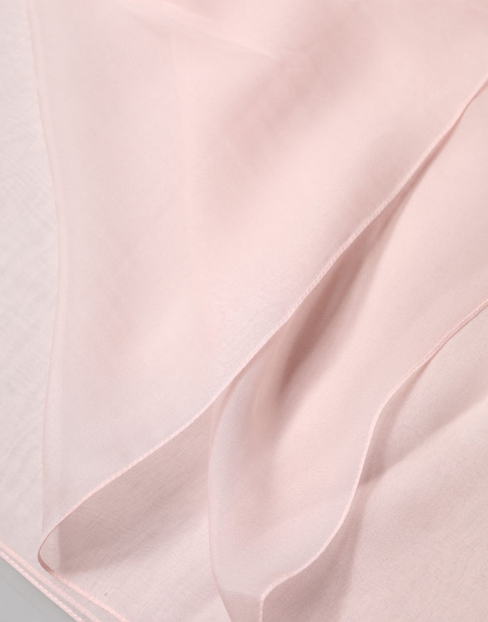 Dolce & Gabbana 100% Silk shawl in pink — view 2