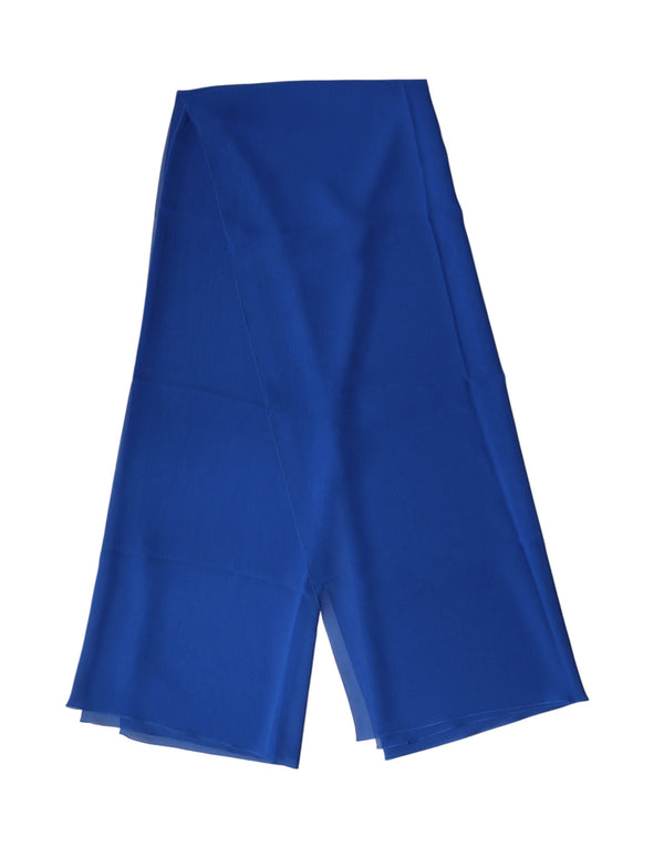 Dolce & Gabbana 100% Silk scarf in blue