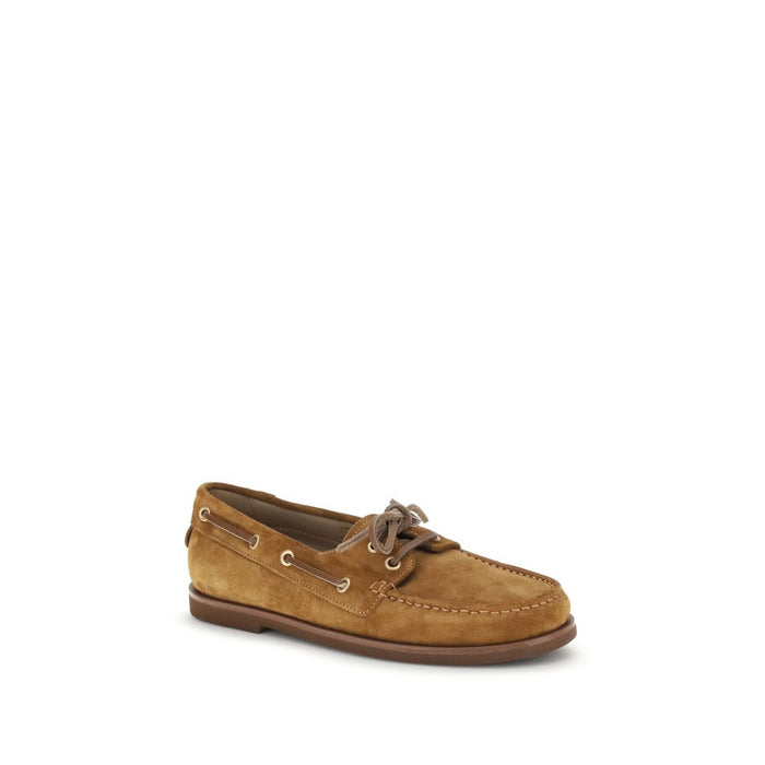 Gianvito Rossi 100% Calf Leather Bos Taurus loafer in brown — view 2