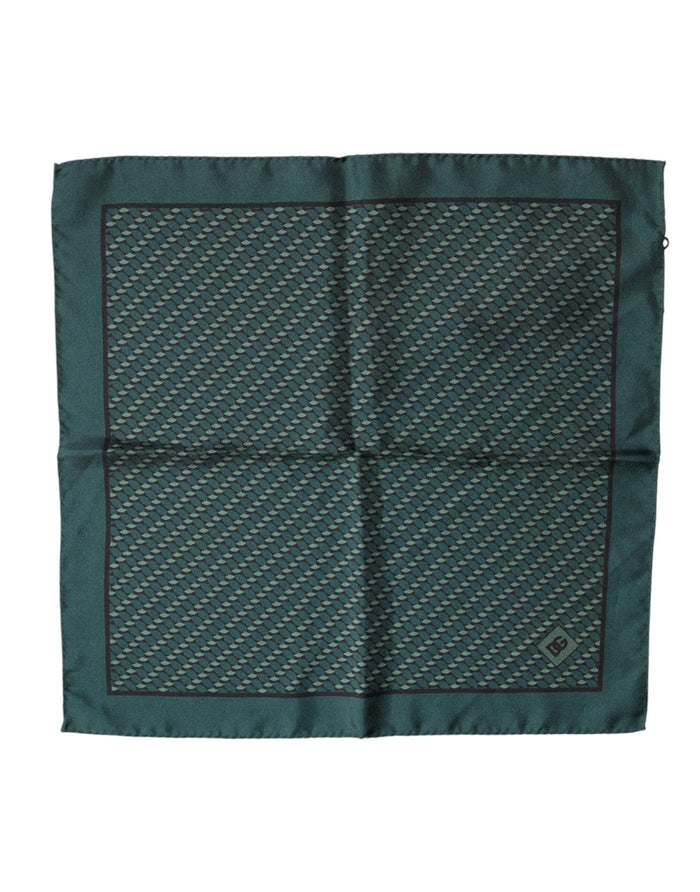 Dolce & Gabbana 100% Silk handkerchief in green — view 2