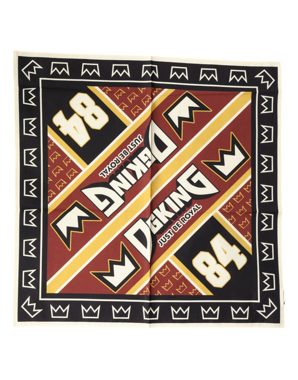 Dolce & Gabbana 100% cotton scarf in multicolor