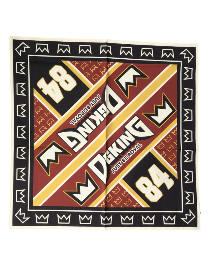 Dolce & Gabbana 100% cotton scarf in multicolor — view 2