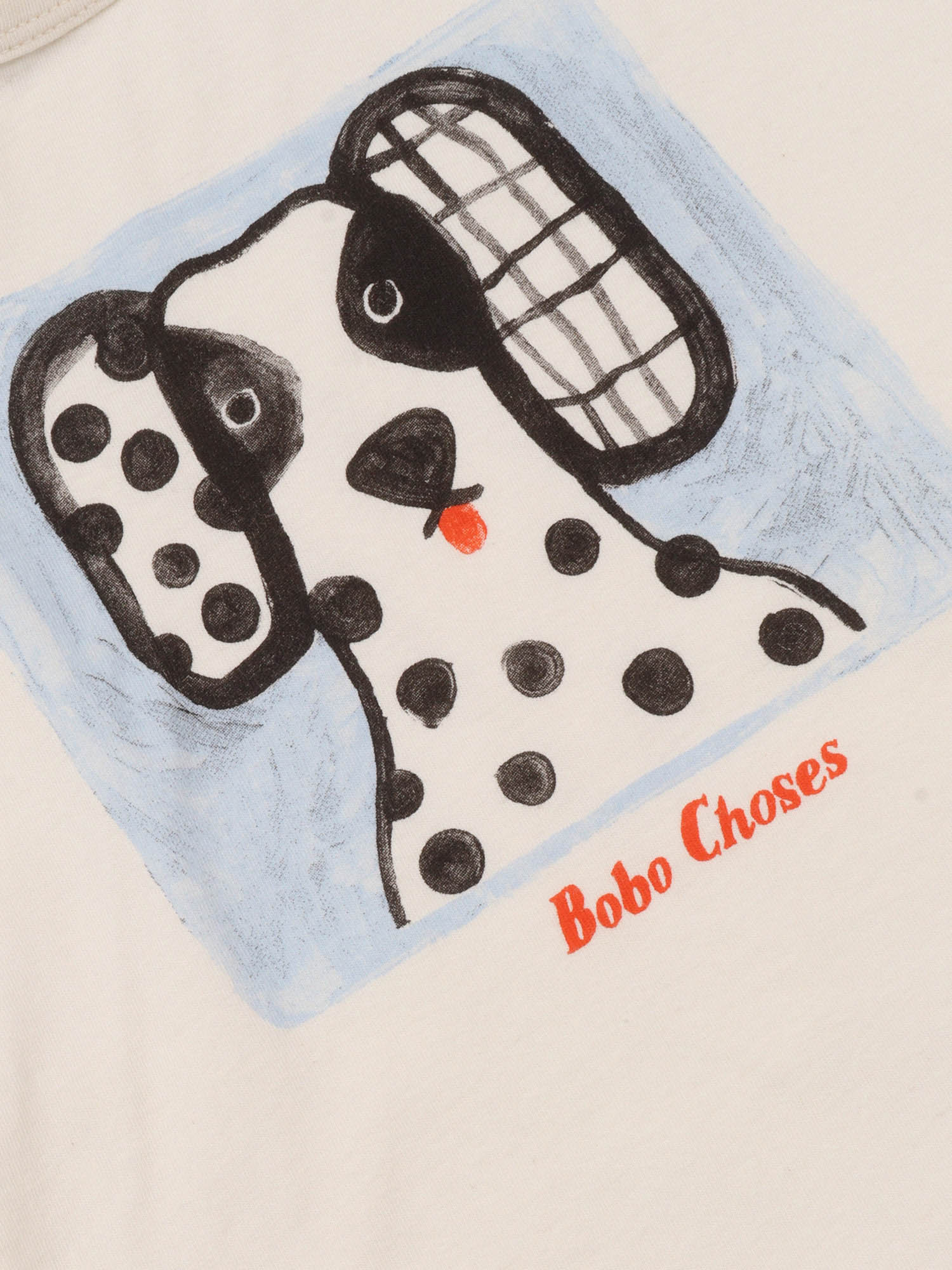Van Dog T-shirt White Organic Cotton Short Sleeves
