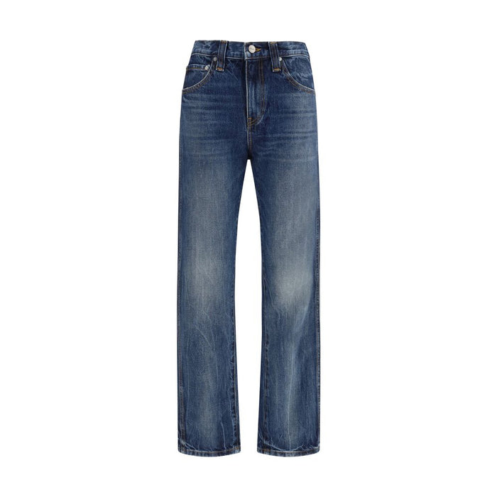 Khaite 100% Cotton jeans in blue