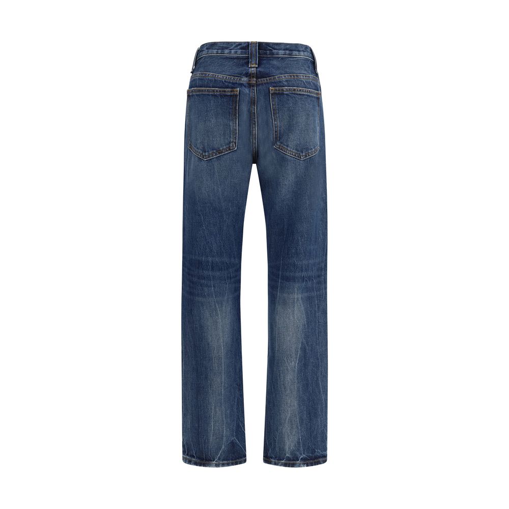 Khaite 100% Cotton jeans in blue — view 2