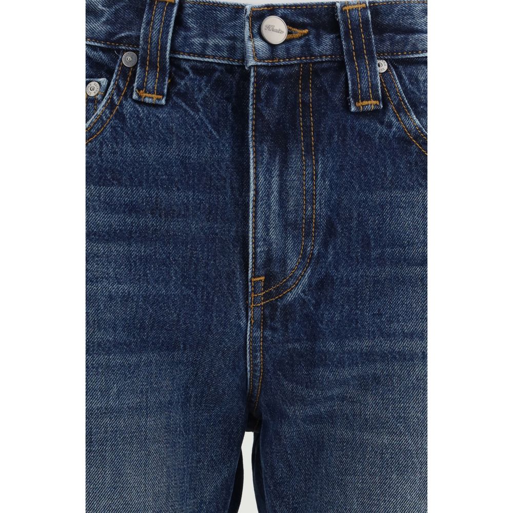 Khaite 100% Cotton jeans in blue — view 3