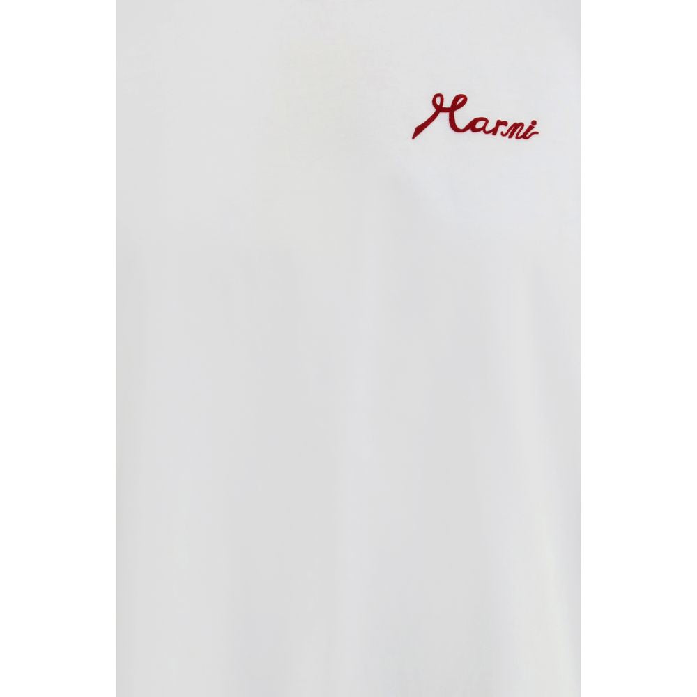Marni 100% Cotton t-shirt in white — view 3