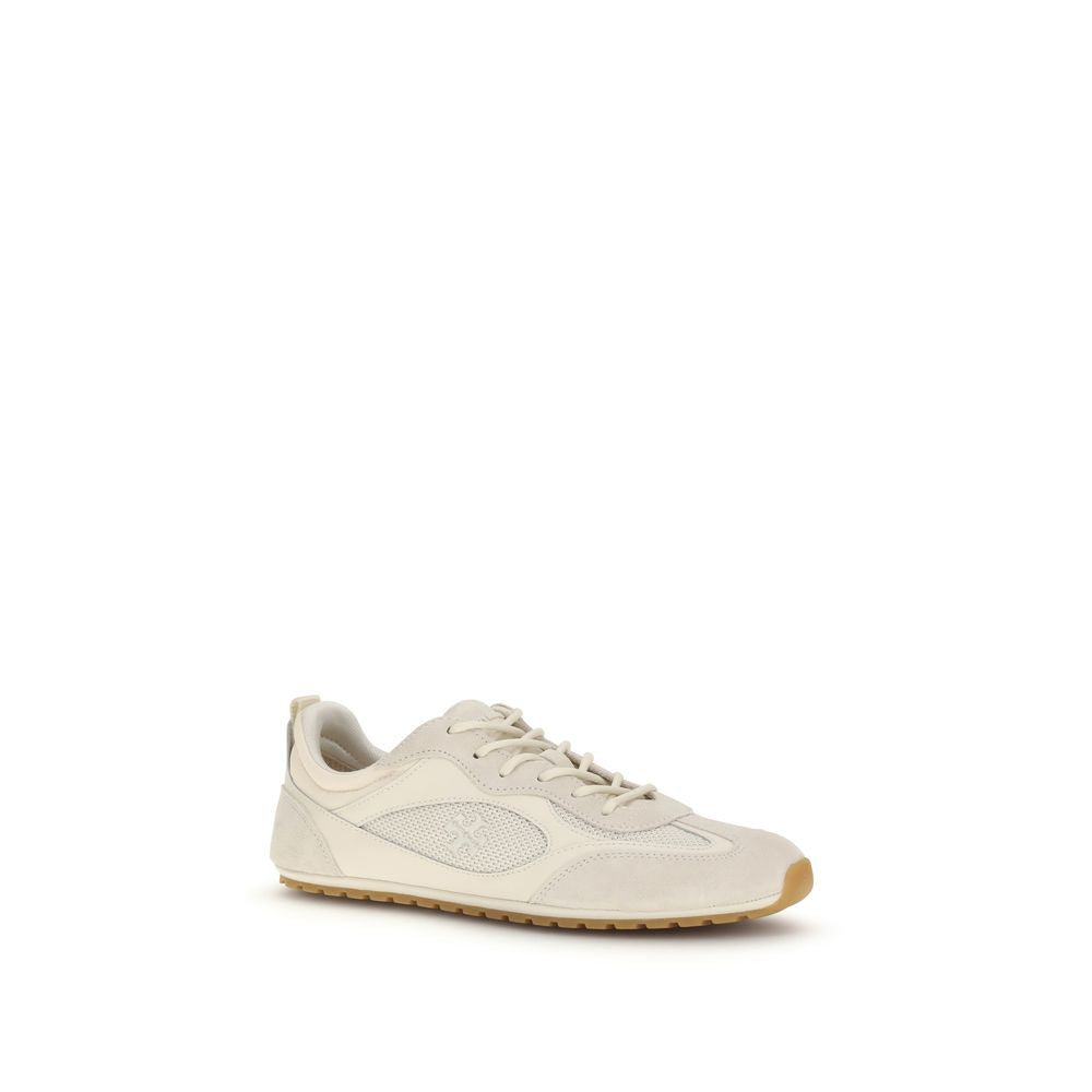 Tory Burch Upper: 30% Calf Leather sneaker in beige — view 2