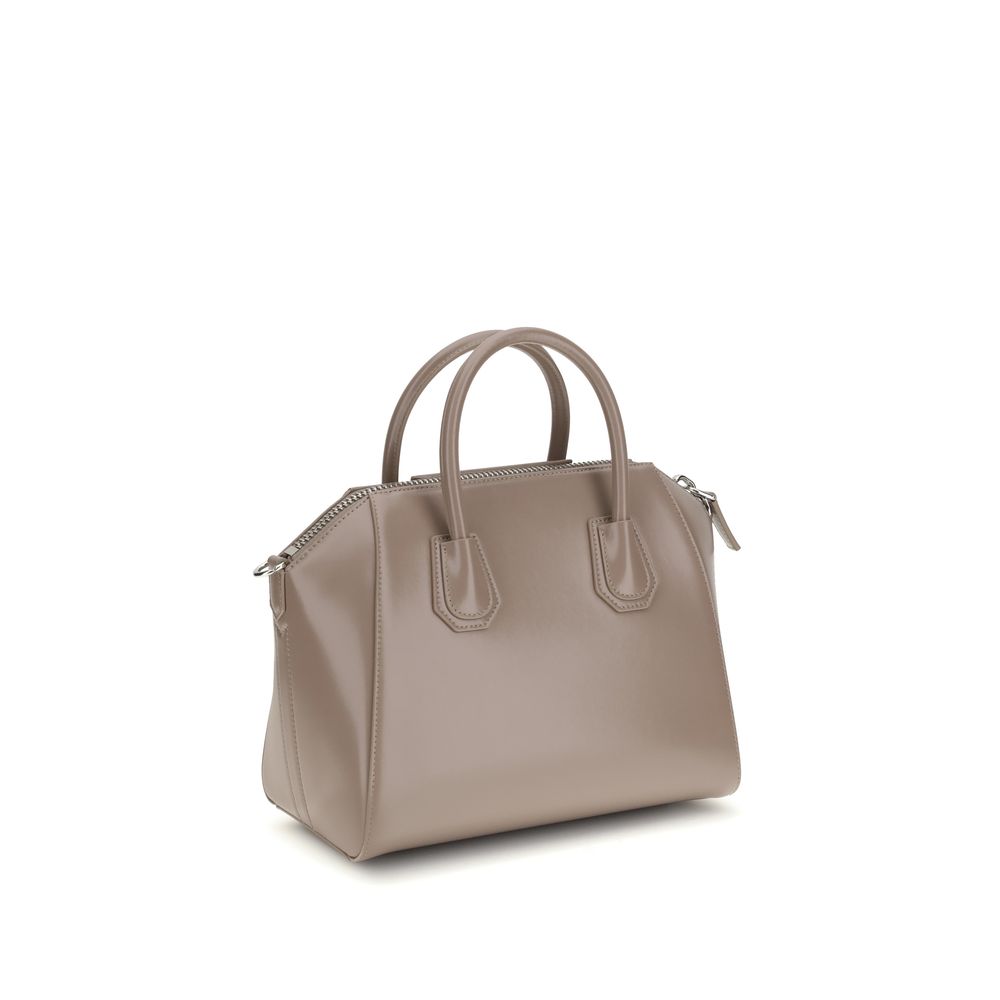 Gray Calf Leather Bos Taurus Handbag Bag