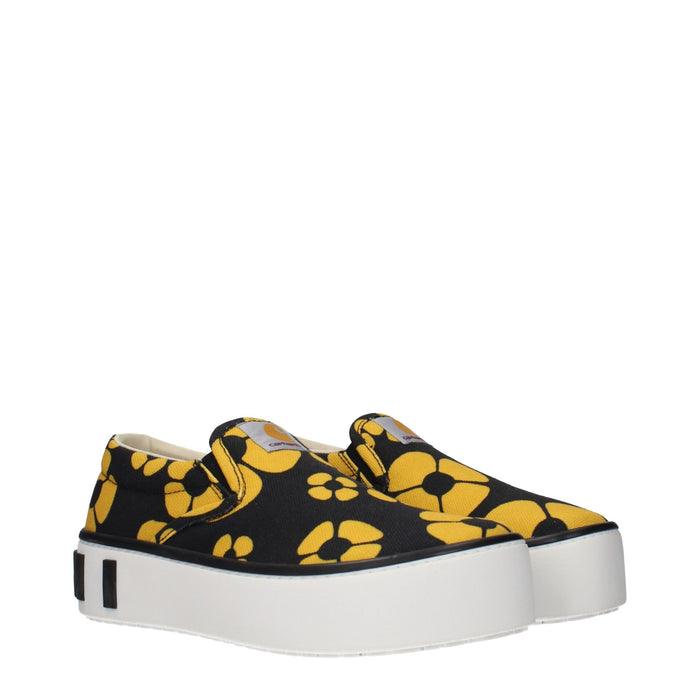 Marni slip-on flat in yellow — view 2
