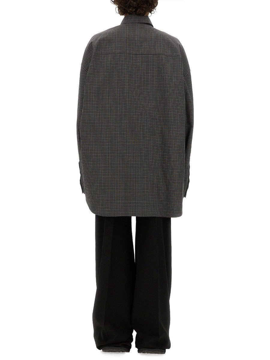 Oversized Outerwear Shirt Multicolour Cotton
