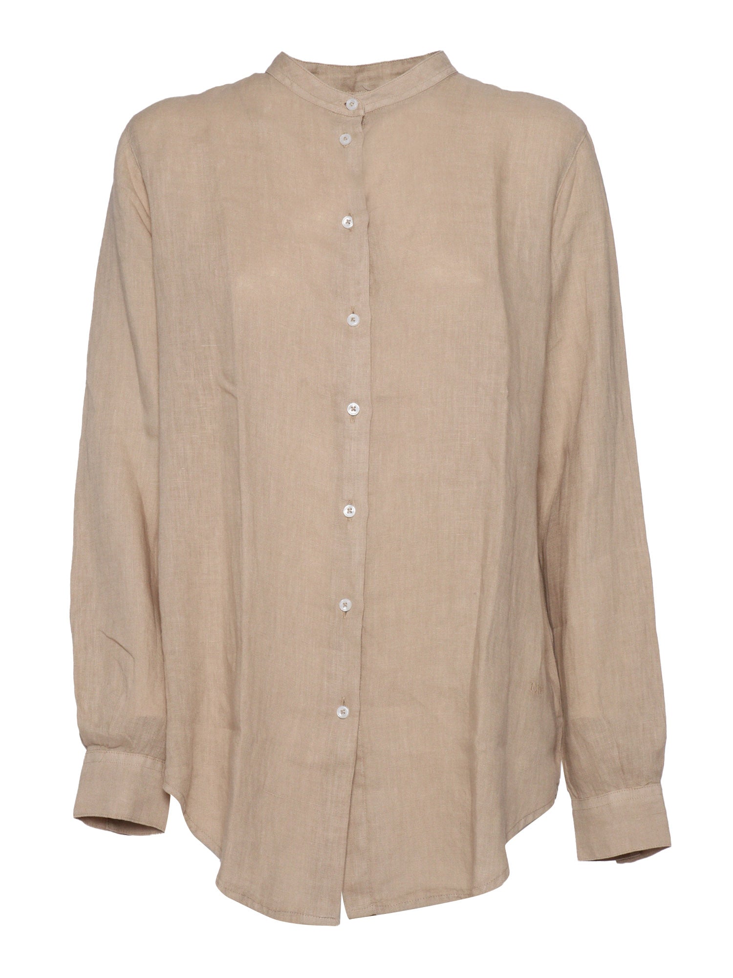 Beige Linen Shirt
