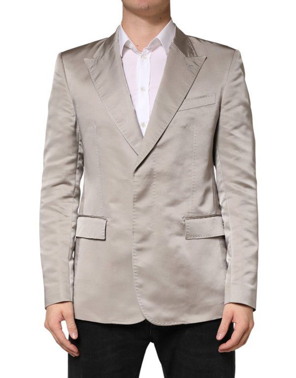 Dolce & Gabbana 100% Silk blazer in beige