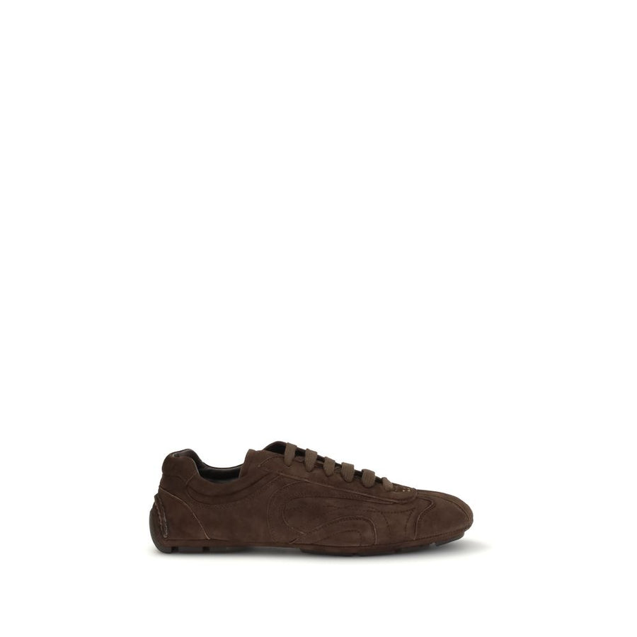 Prada Upper 100% Calf Leather Bos Taurus sneaker in brown