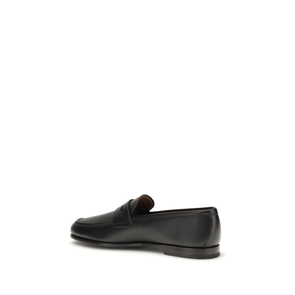 Church'S 100% Calf Leather Bos Taurus loafer in black — view 3