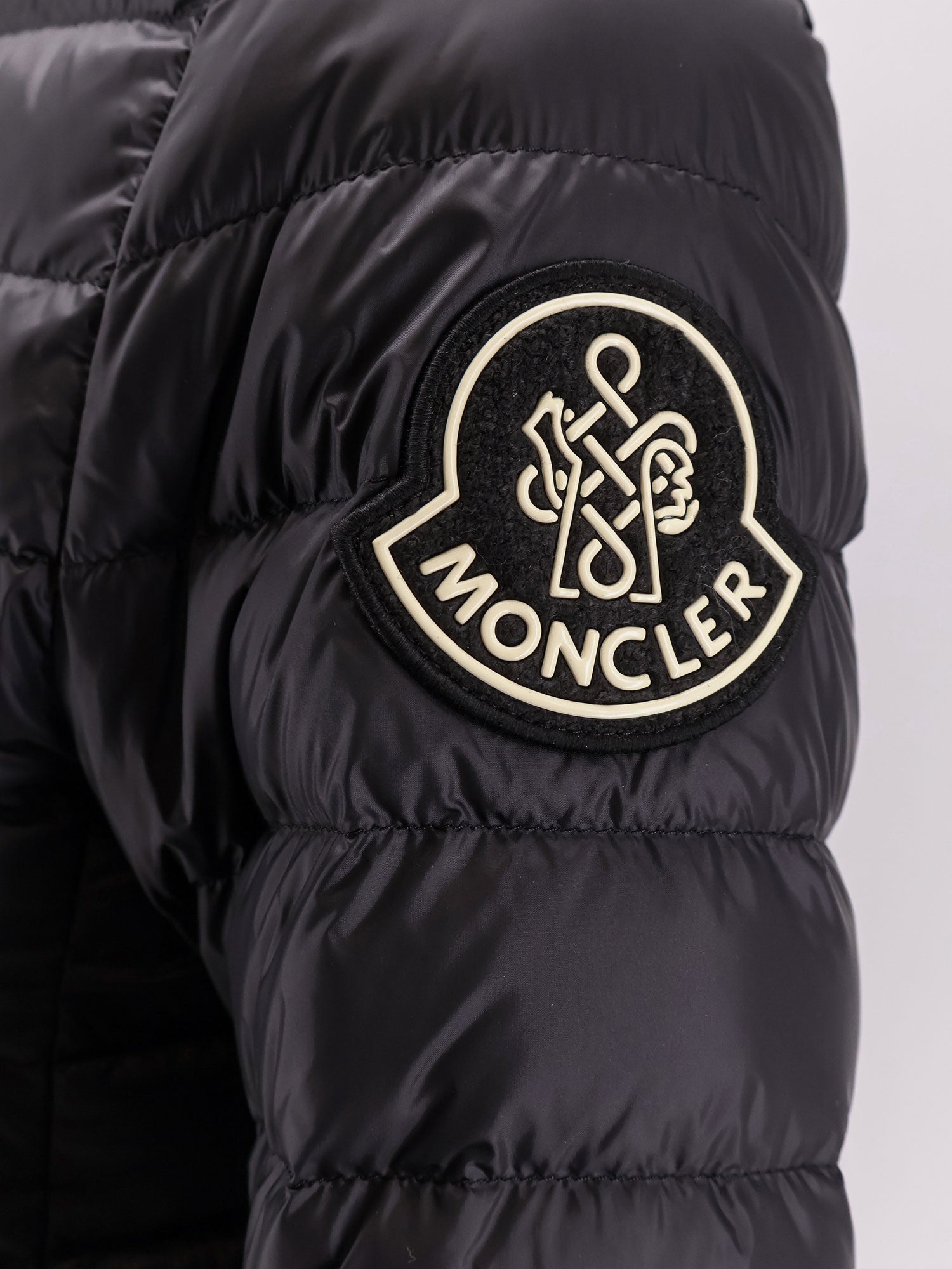 Moncler Jackets Black Poliammide