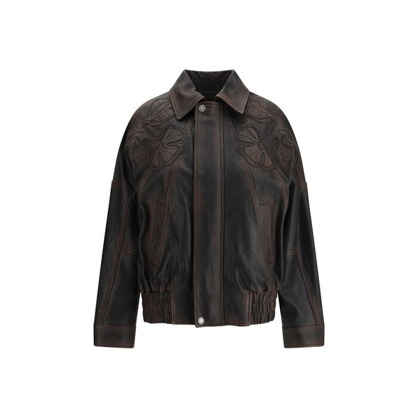 Golden Goose OUTER 100% Goatskin/hircus Goatskin jacket in brown