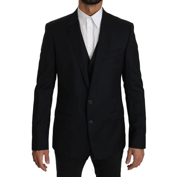 Dolce & Gabbana Viscose suit in black