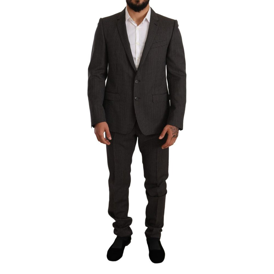 Dolce & Gabbana Virgin wool suit in black