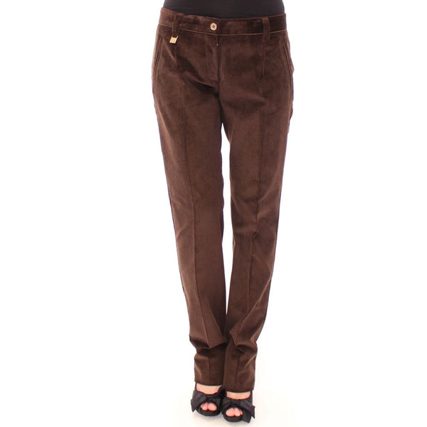 Dolce & Gabbana 100% Cotton trousers in brown