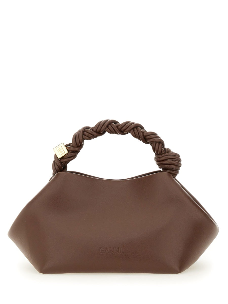 Handbag Bou Brown Recycled Leather Handbags