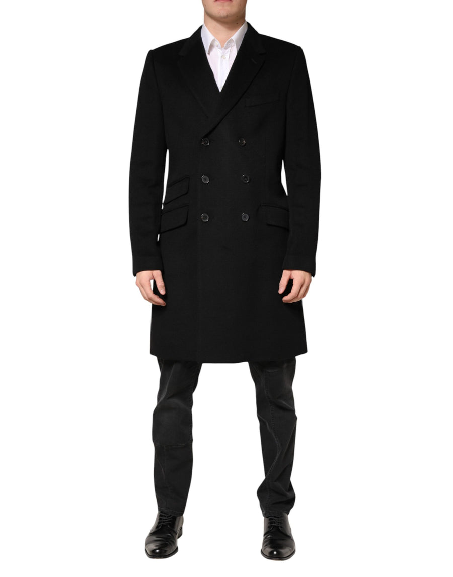 Dolce & Gabbana 100% Cashmere (exterior) coat in black