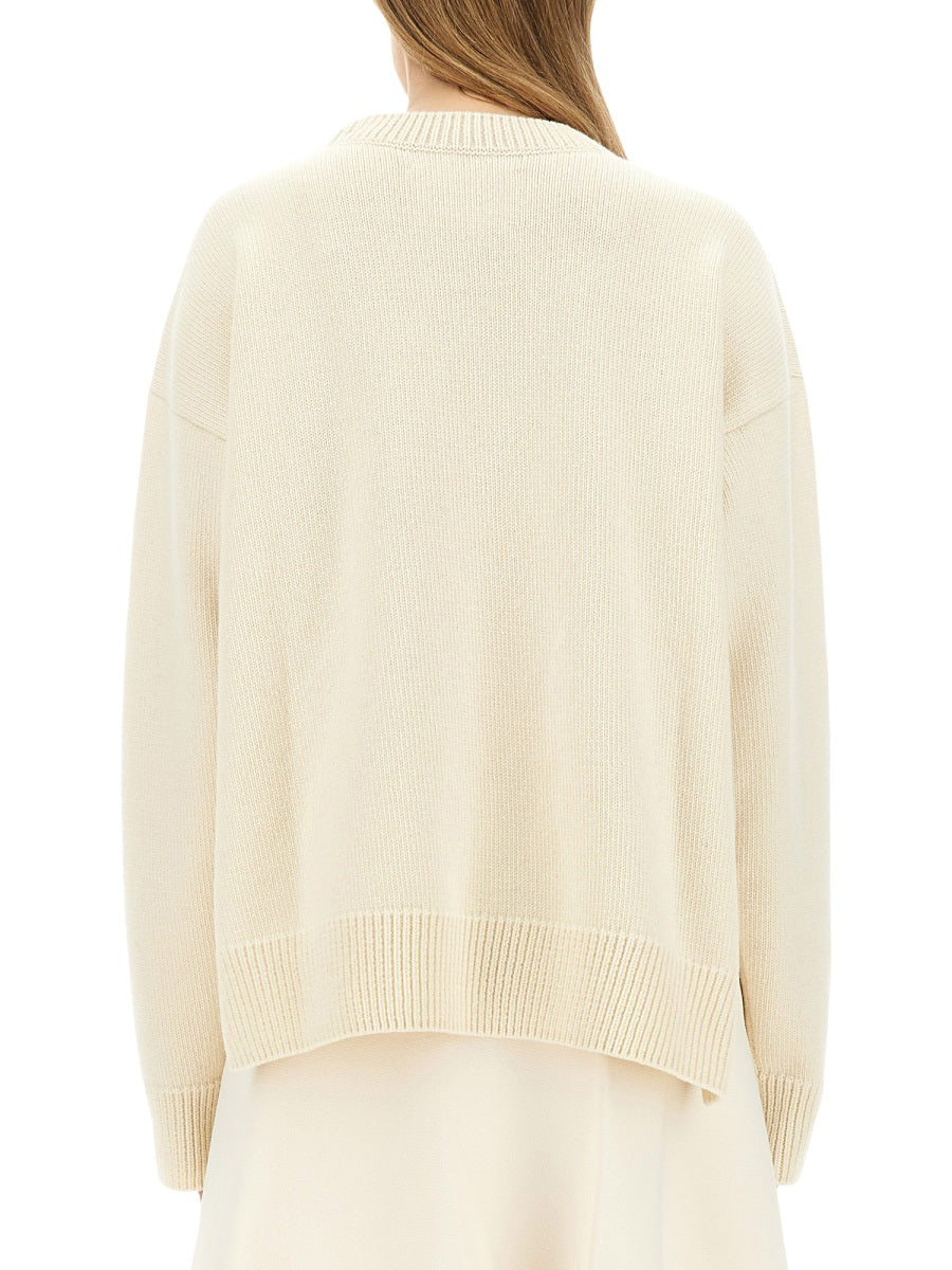 Wool Sweater Ivory Jumpers