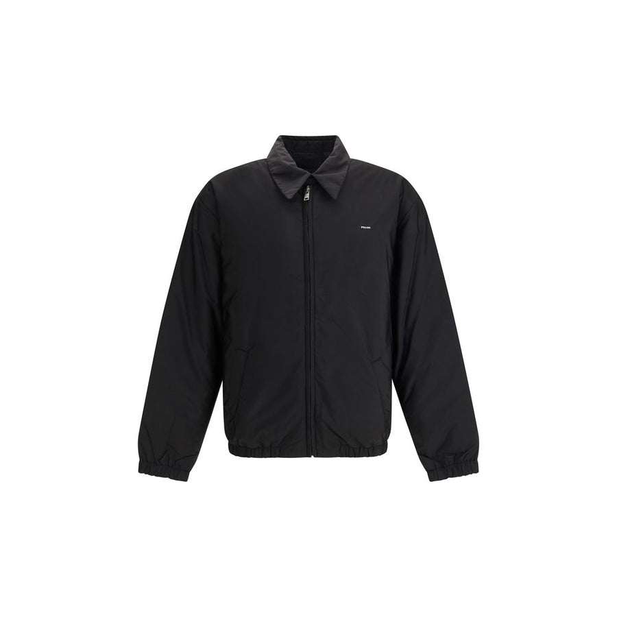 Prada 100% Recycled Polyamide jacket in black