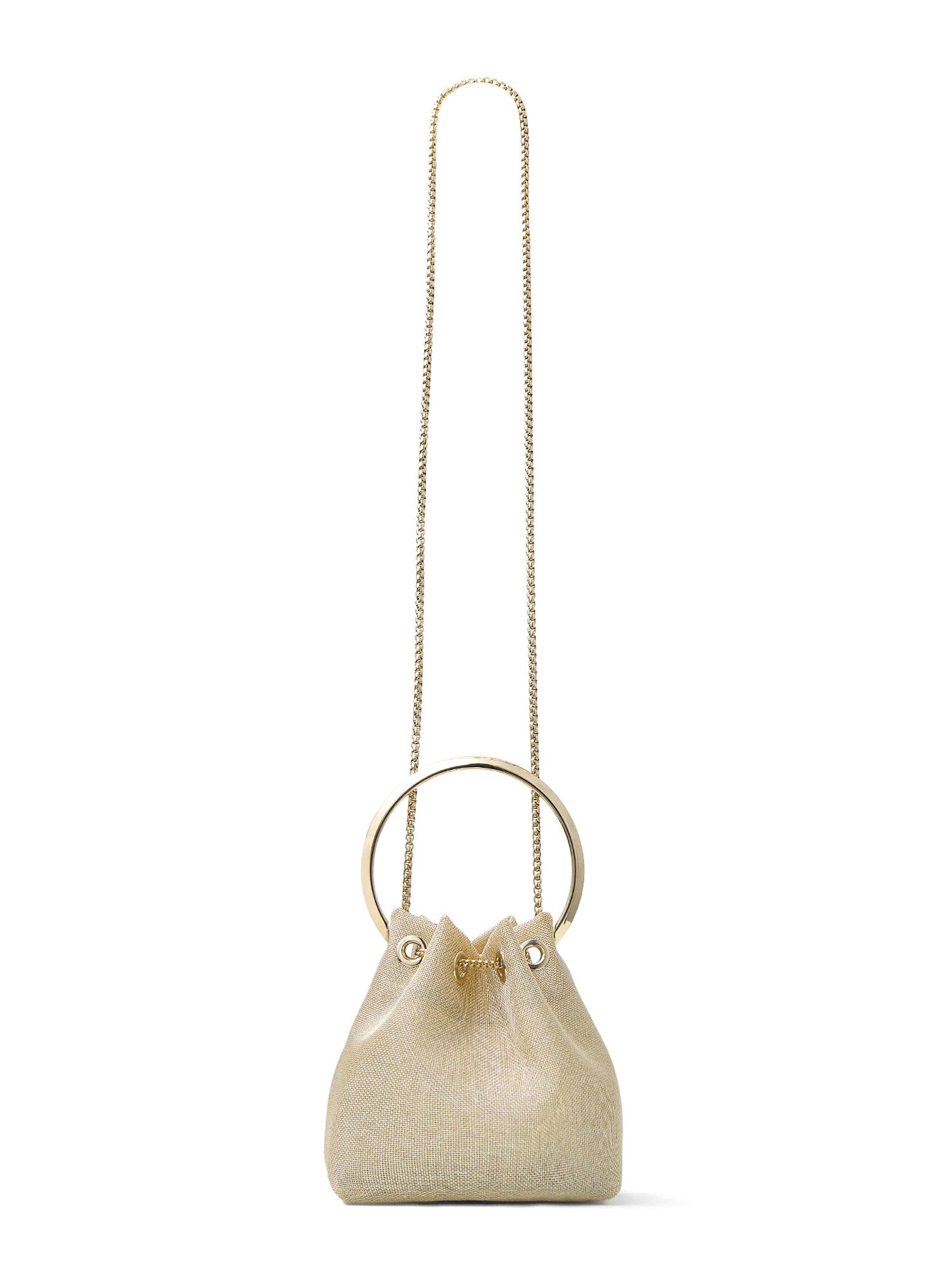 Jimmy Choo Bags Champagne Mesh