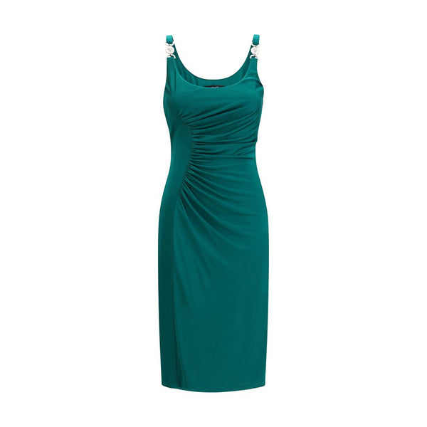 Versace 100% Viscose dress in green