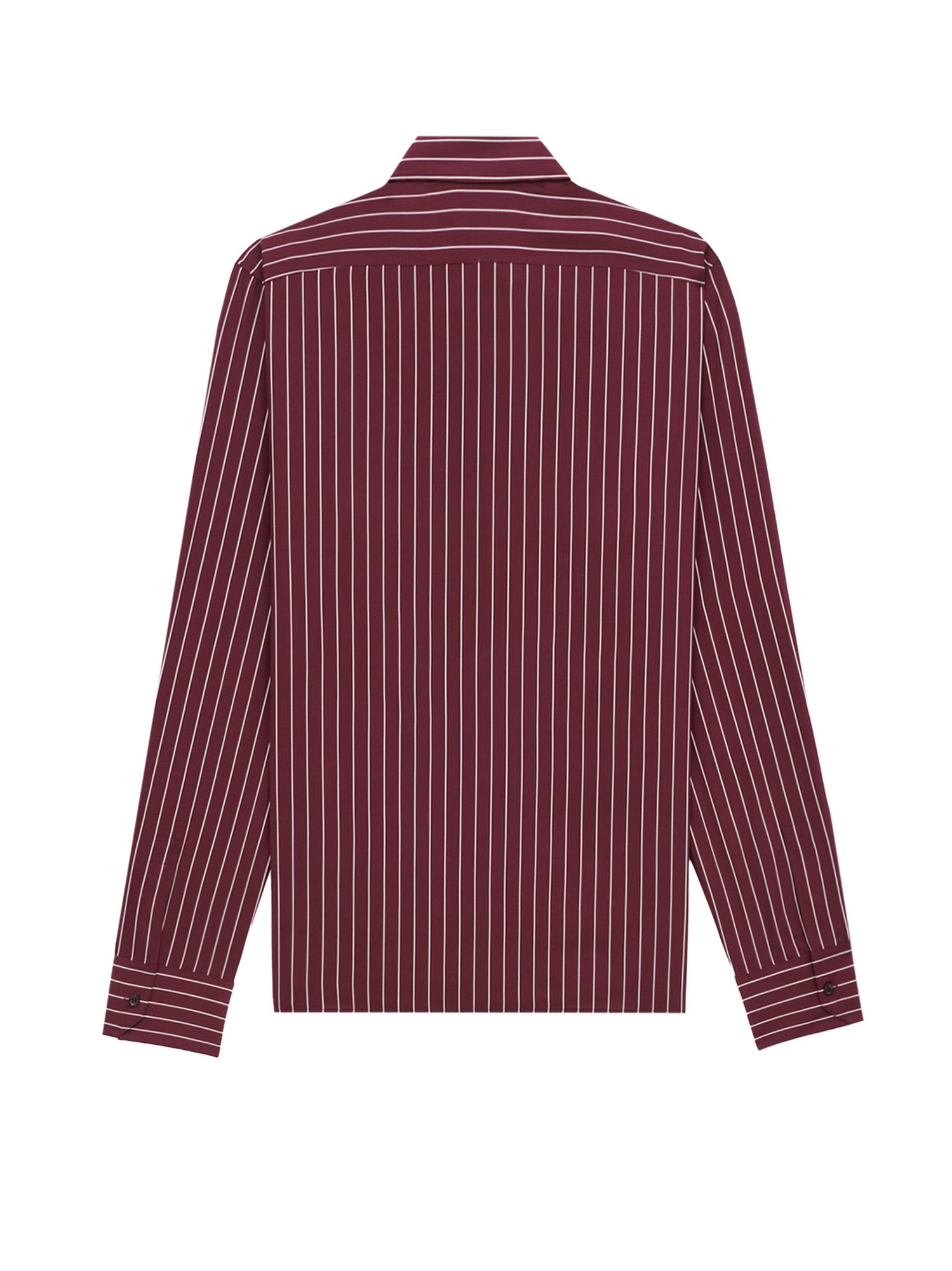 Saint Laurent Shirts Bordeaux Viscosa