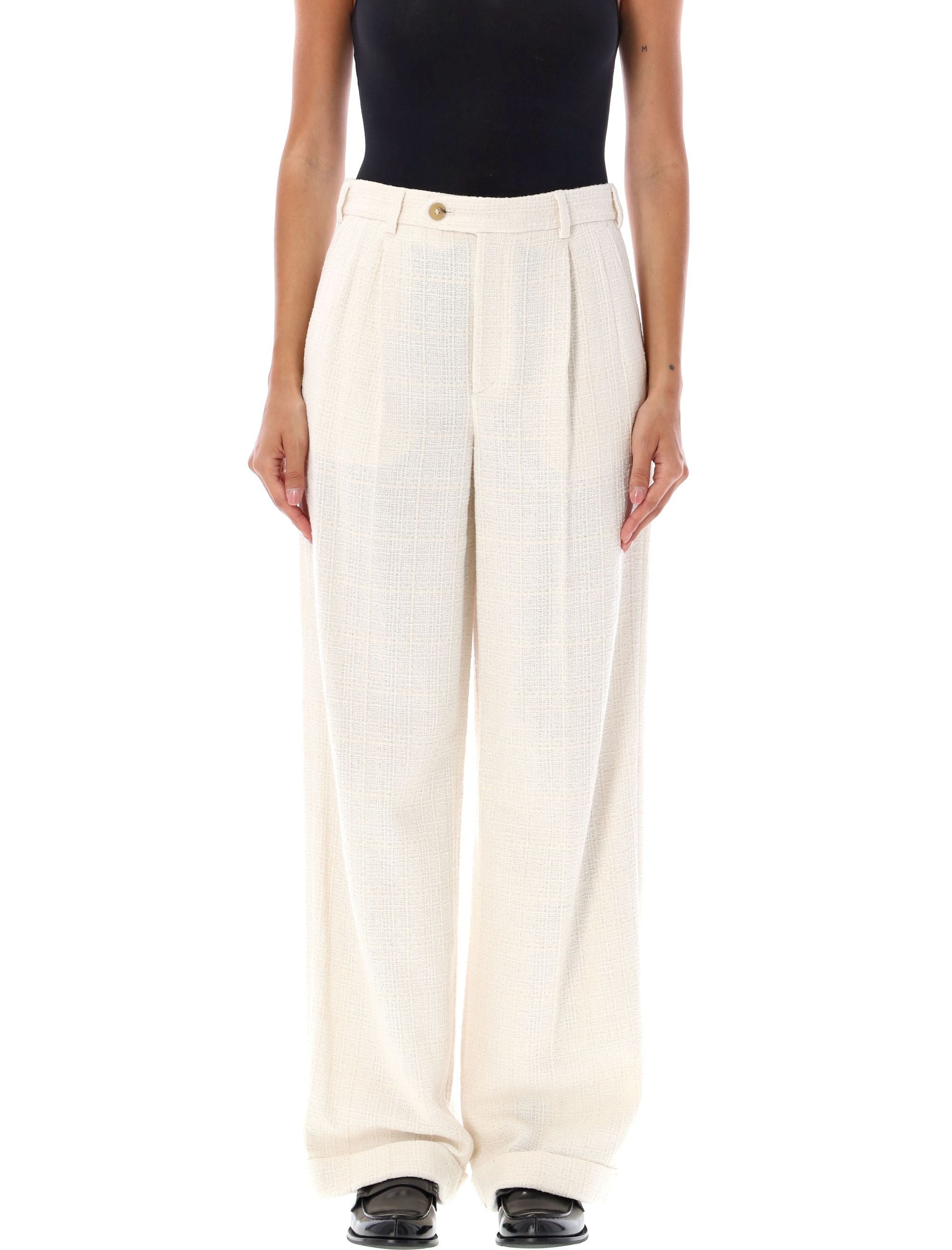 Melissa pant Ecru Cotton