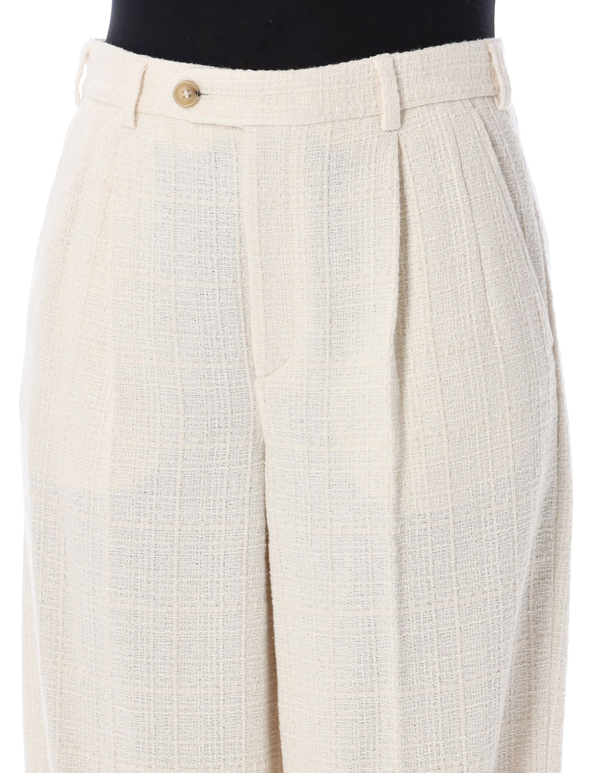 Melissa pant Ecru Cotton